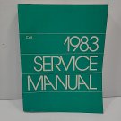 1983 Chrysler Dodge Plymouth Colt Service Manual OEM Mopar Repair 81-270-3006 1983 Chrysler Dodge Plymouth Colt Service Manual OEM Mopar Repair 81-270-3006