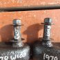 OEM Mopar 9.25 Rear Axle Leaf Spring Plates 1975-1980 Dodge W100 W150 Ramcharger
