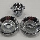 1960 1961 Chrysler Imperial Radio Bezels & Knob Set 1887962 1887993 Mopar OEM 1960 1961 Chrysler Imperial Radio Bezels & Knob Set 1887962 1887993 Mopar OEM