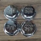 Vintage OEM Peugeot 504 505 Wheel Center Hubcaps Set 4 Chrome 1980-1984 Vintage OEM Peugeot 504 505 Wheel Center Hubcaps Set 4 Chrome 1980-1984