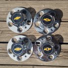 1974-1991 Chevy Truck Rally Wheel Center Caps Set 4 OEM Gold Bowtie 14018279 1974-1991 Chevy Truck Rally Wheel Center Caps Set 4 OEM Gold Bowtie 14018279