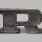 1968-69 Ford Torino Fairlane Ranchero Letter "R" Emblem OEM C8OB-6640282-C 1968-69 Ford Torino Fairlane Ranchero Letter "R" Emblem OEM C8OB-6640282-C