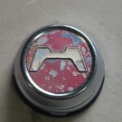 1973-1979 Honda Wheel Center Cap Hub Cover Chrome Red Emblem Used