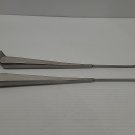 Mopar A-Body OEM Wiper Arm Set Pair Stainless Demon Duster Dart Scamp 1967-1976 Mopar A-Body OEM Wiper Arm Set Pair Stainless Demon Duster Dart Scamp 1967-1976