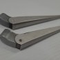 Mopar A-Body OEM Wiper Arm Set Pair Stainless Demon Duster Dart Scamp 1967-1976