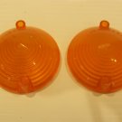 1964 Ford Mustang Park Turn Signal Light Lenses SAE PD64 CR FOMOCO Pair 1964 Ford Mustang Park Turn Signal Light Lenses SAE PD64 CR FOMOCO Pair