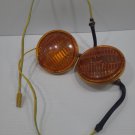 1958 1959 1960 Dodge Truck Front Turn Signal Assemblies Amber Pair OEM 1958 1959 1960 Dodge Truck Front Turn Signal Assemblies Amber Pair OEM