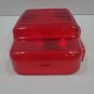 Vintage RV Camper Trailer Tail Light Lens License Window DOT AILST 91 OEM