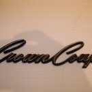 1968 Chrysler Imperial Crown Coupe Script Emblem Badge OEM 2483445
