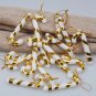 Xmas Tree Red White Christmas Crutch 7cm Plastic Hanging Ornaments Party Decoration