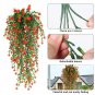 Wall Hanging Flower Decor Flowers Realistic Artificial Home Wedding for Indoor