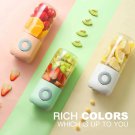 Portable Juicer Cup USB Rechargeable Blender Mini Household Mixer Smoothies.