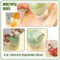 4 in 1 Handheld Electric Vegetable Cutter Set Wireless Food Processor for Garlic.