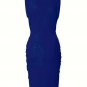 Sequined Bodycon Dress - Elegant V-Neck, Ruched, Polyester & Spandex Blend