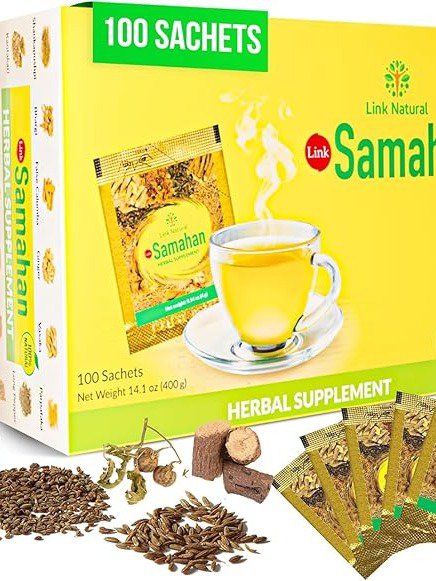 SAMAHAN Ayurvedic Herbal Tea Packets.