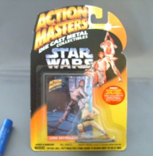 Star Wars Luke Skywalker Action Masters Die Cast Figure MNMB