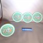 Superman Super man Hero set of 4 7up seven up 1970's drink coasters
