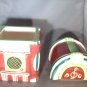 Juke Box Ceramic Cookie Jar Storage Container MINT