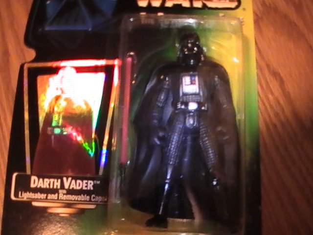 Star Wars POTF Green Card Gold Foil 3 3/4 inch Darth Vader Figure See Others!