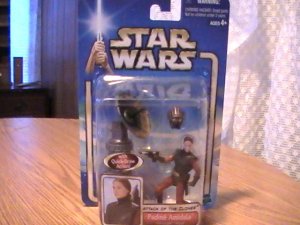 Star Wars AOTC 3 3/4 inch Padme Amidala Original Text Rare Figure See Others!