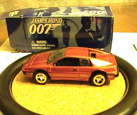 James Bond 007 Johnny Lightning Action Hero LE Bronze Lotus Esprit Turbo # 4 Rare 4 Your Eyes Only
