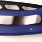 Black Squall Blue Tactical Chipaway Cutlery 4 1/2 " Closed Collectible Collector Knife