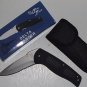 Black Delta Ranger Locking Tactical 4 3/4 " Closed Flying Falcon Collectible Collector Knife