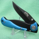 Pinto Pony Blue Lockblade 3 1/2 " Tactical Collectible Collector Pocket Knife