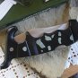 Black Defender Camo 4 3/4 " Lockback Closed Collectible Collector Pocket Knife