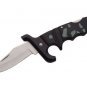 Black Defender Camo 4 3/4 " Lockback Closed Collectible Collector Pocket Knife