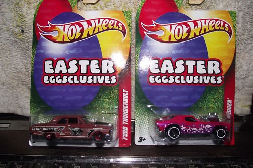 Hotwheels Hot wheels Easter Eggsclusives 1:64 Ford Thunderbolt Car 2011