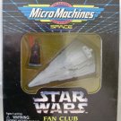 Star Wars Fan Club Micro Machines Star Destroyer & Vader Figure