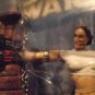 Star Wars Padme Amidala Ep2 Tied Gun To Hand & Mole On Cheek Also Bkgd Card