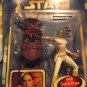 Star Wars Padme Amidala Ep2 Tied Gun To Hand & Mole On Cheek Also Bkgd Card