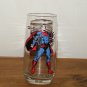 Superman Breaking Chains 1975 Rounded Bottom Variant Super Hero Glass by Pepsi! VHTF Near Impossible