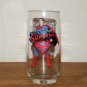 Superman Breaking Chains 1975 Rounded Bottom Variant Super Hero Glass by Pepsi! VHTF Near Impossible