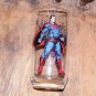 Superman Breaking Chains 1975 Rounded Bottom Variant Super Hero Glass by Pepsi! VHTF Near Impossible