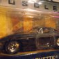 Jada 1963 63 Corvette Big Time Muscle Sting Ray Grey W/ Flames Die Cast Car