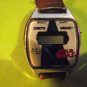 Mickey Mouse Bradley 1983 White Face Holding Time Window Watch VHTF