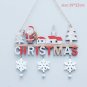 Wooden Christmas Pendants Door Wall  Decor cristmas Tree Hanging Ornaments For Home.