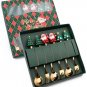 Christmas Fork And Spoon Set, Stainless Steel Creative Tableware,Coffee Tea  Forks And Spoons