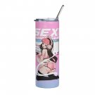 GAME ON 20 OZ STAINLESS STEEL TUMBLER FREE SHIPPING!