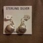 *~New Sterling Silver Sea Shell Earrings