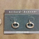 *~NEW Sterling Silver Circular Dangle earrings