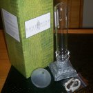 *~NIB Southwind Collection Ashton Glass Candlestick oil lamp-Free Ship!