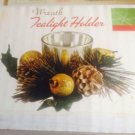 *~New Wreath Tealight Candle Holder BY Northpoint