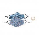 Collection 18 Face Coverings W/ Lanyard Pack of 2 (TIE DYE/FLORAL, ) 746809