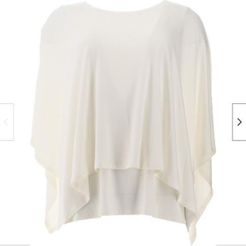 WynneLayers Double Layer Caplet Top (CLOUD, SMALL) 763875