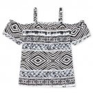 The Children's Place Baby Girls' Cold Shoulder Top (Multicolor, 12-18 MOS)