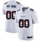Custom D.Broncos White Team Big Logo Vapor Untouchable Limited Jersey Stitched Jersey American Footb